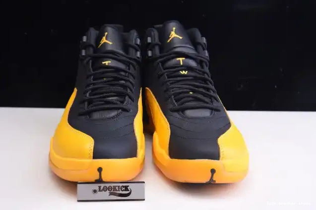 Reps LUCY Retro 12 Black University Gold 130690-070 Air Jordan 0518